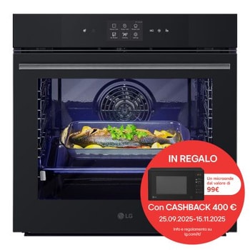 Foto frontale del forno LG WSED7667M